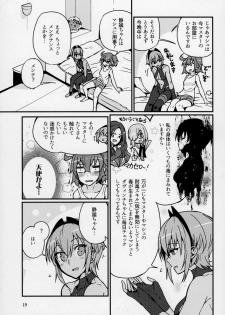 (C92) [Marutori no Chazuke (Torichamaru)] Seihitsu-chan wa Sawareraretai (Fate/Grand Order) - page 18
