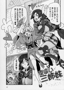(C92) [Marutori no Chazuke (Torichamaru)] Seihitsu-chan wa Sawareraretai (Fate/Grand Order) - page 12