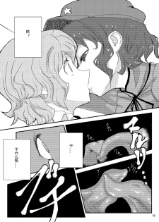 (C84) [Konnyaku Nabe (magifuro Konnyaku)] Koga Ryona (Touhou Project) [Chinese] [yuanzhongwo汉化] - page 9