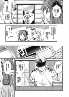 (C92) [HMA (Hiyoshi Hana)] Admiral!!!!!! (Kantai Collection -KanColle-) [Chinese] [M-No-Tamashii×無毒漢化組] - page 8
