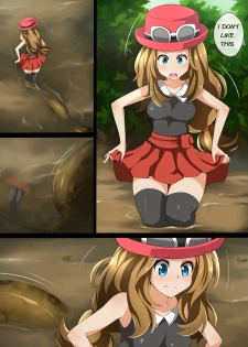 [Mist Night (Arniro)] Hell Of Swallowed: Serena VS Anaconda (Pokémon) - page 2