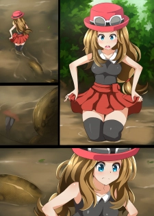 [Mist Night (Arniro)] Hell Of Swallowed: Serena VS Anaconda (Pokémon) - page 18