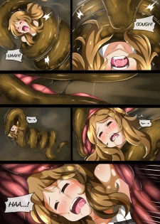 [Mist Night (Arniro)] Hell Of Swallowed: Serena VS Anaconda (Pokémon) - page 9