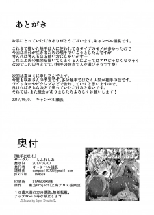 (Reitaisai 14) [Rafflesia (Campbell Gichou)] Shokushu ni Saku (Touhou Project) - page 23