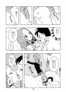 (C92) [Shinohara Heavy Industry (Haruna Mao, Ukyochu)] Karakaix 2 (Karakai Jouzu no Takagi-san) - page 24