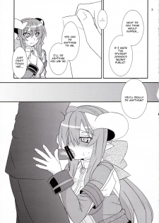 (C83) [Light Garden (Hikabe Sakuho)] Hanarokushou (Shinrabanshou ZXF) [English] [Heart and Feather] - page 2