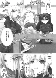 (C70) [UDON-YA (Kizuki Aruchu, ZAN)] BLACK 99% (Fate/hollow ataraxia) [Chinese] [99ert漢化] - page 10