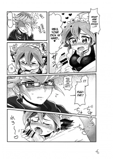 (Millennium ☆ Battle Phase 18)[Kake Doko Complex (Maruma)] Reiji senzoku meido ra ya! (Yu-Gi-Oh! ARC-V,kobayashi-san-chi no maid dragon) - page 6