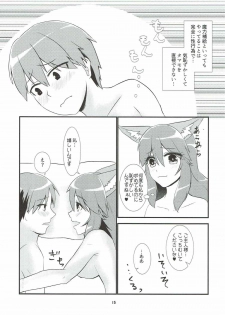 (COMIC1☆11) [kitsunebi (Kurosaki Kogin)] Meoto Kyuuma Tsuyabanashi - one's wedding night (Fate/Grand Order) - page 14