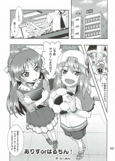 (C87) [Nekousa Pudding (Ra-men)] ARISU or HARUCHIN (THE IDOLM@STER CINDERELLA GIRLS) - page 2