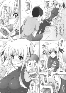 (C92) [Rivajima (Yajima Index)] Fate Shinsatsushitsu (Mahou Shoujo Lyrical Nanoha) - page 6