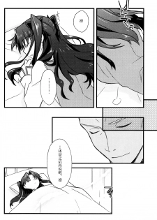 (SPARK11) [Un-moto Shoko (Un-moto)] Masaka Ano Tosaka-san ga Jugyouchuu ni (Fate/stay night) [Chinese] - page 26
