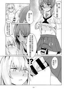 (C90) [Yakitate Jamaica (Aomushi)] Itsumi-kun to Akiyama-san (Girls und Panzer)[Chinese] [沒有漢化] - page 29