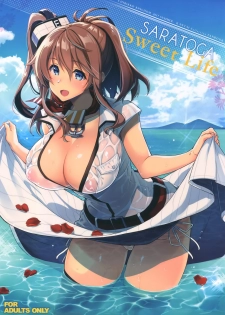 (C92) [CHIBIKKO KINGDOM (Kekocha)] SARATOGA Sweet Life (Kantai Collection -KanColle-) [Chinese] [空気系☆漢化] - page 1