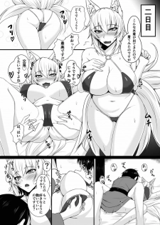 [Kuroshiro Desire (Akitsuki Karasu)] Hatsujouki no Ran-sama to Sugosu Mikkakan (Touhou Project) [Digital] - page 14