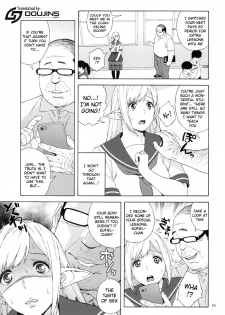 (C90) [666PROTECT (Jingrock)] Tenkousei JK Elf 2 -Kegasareta Konyaku no Akashi- [English] {doujins.com} - page 4