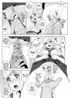 (C90) [666PROTECT (Jingrock)] Tenkousei JK Elf 2 -Kegasareta Konyaku no Akashi- [English] {doujins.com} - page 14