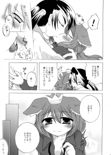 (C77) [HEART HOUSE (Ishino Mikomiko)] Waka Utsu no Hajimete. (7th Dragon) - page 9
