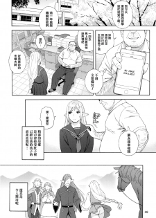 (C92) [666PROTECT (Jingrock)] Tenkousei JK Elf 3 Saishuushou -Houkago Yagai Jugyou - [Chinese] [无毒汉化组] - page 30