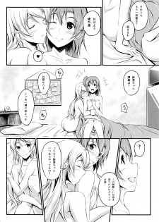 (C88) [Russiapan (Yuisaki Takumi)] Honoka to Eli no Dousei Seikatsu (Love Live!) - page 4