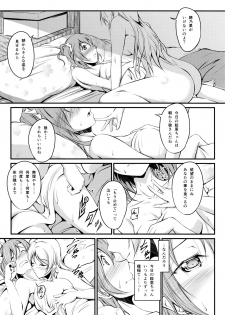 (C88) [Russiapan (Yuisaki Takumi)] Honoka to Eli no Dousei Seikatsu (Love Live!) - page 7