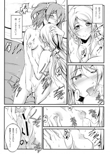 (C88) [Russiapan (Yuisaki Takumi)] Honoka to Eli no Dousei Seikatsu (Love Live!) - page 18