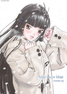 (C79) [Waku Waku Doubutsuen (Tennouji Kitsune)] blue snow blue scene.13 (in white) [Chinese] [原諒TA個人漢化]