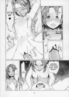 (C91) [Yakitate Jamaica (Aomushi)] Sawakan - Futanari Usagi-san no Sawa Azusa Kairaku Choukyou Hon (Girls und Panzer) [English] - page 41