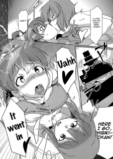 (C90) [Suimitsutou Koubou (Momo no Suidousui)] Yuki Chinpo - Futanari Yukiho ga Hibiki o Otosu Hon (THE IDOLM@STER) [English] - page 16