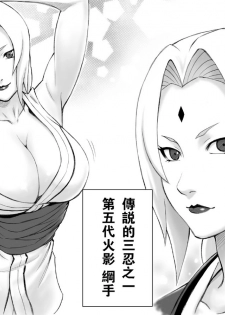 [DT Koubou (DAIGO)] Akogare no Tsunade-sama o Zettai Haramasetai! (Naruto) [Chinese] [瓜皮汉化] - page 3