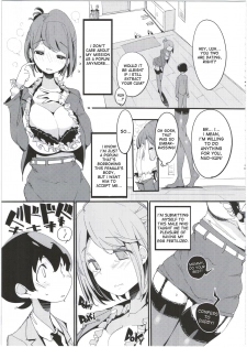 (C92) [Potato Salad (Kurisu)] Popuni Kei Joshi Panic! 5 [English] [desudesu] - page 35