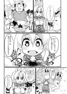 [Nikuyakitei (Nikuyaki)] Konogo, Serval-chan ga Oishiku Chinchin Itadakimashita. (Kemono Friends) [Digital] - page 3