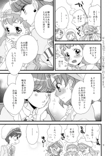 (C92) [Myao (Morinaga Milk)] Afurederu Koboreochiru Kirakiraru (Kirakira PreCure a la Mode) - page 9