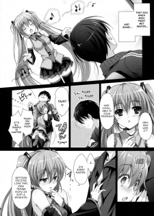 (COMIC1☆11) [Kaiyuu Kikaku (Suzui Narumi)] Miku-san ga 10 Shuunen ni Iroiro Omoidashi Tari Suru Ohanashi (VOCALOID) [English] [Tagtagger] - page 7