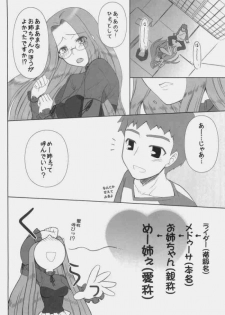 (C77) [Gachinko Shobou (Kobanya Koban)] Baka Baka Baka! Onee-chan Shinpai Shitan dakara ne! (Fate/stay night) - page 19