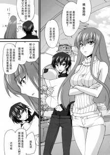 (C91) [Homura's R Comics (Yuuki Homura)] Nakayoshi Kallen-chan (Code Geass: Lelouch of the Rebellion) [Chinese] [脸肿汉化组] - page 4