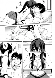 (C92) [Rosapersica (Ichinomiya)] Keijun Yahagi wa Koi o Shita Jou (Kantai Collection -KanColle-) [Chinese] [嗶咔嗶咔漢化組] - page 11