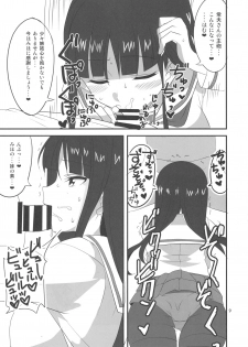 (Panzer Vor! 10) [BlueMage (Aoi Manabu)] Yoru no Nishizumi-ryuu Ni (Girls und Panzer) - page 8