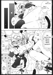 (COMIC1☆2) [Shigunyan, Soyoking (Shigunyan, Soyoki)] Nyan Nyan Daisakusen (VOCALOID) [English] [Zeus777] - page 25