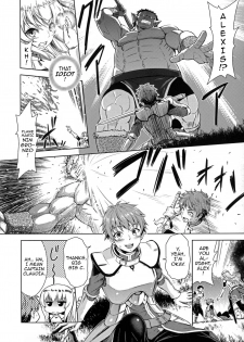 [Yamada Gogogo] Erona ~Orc no Inmon ni Okasareta Onna Kishi no Matsuro~ | Erona ~The Fall of a Beautiful Knight Cursed with the Lewd Mark of an Orc~ Ch. 1-2 [English] {darknight} - page 5