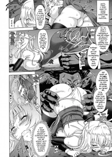 [Yamada Gogogo] Erona ~Orc no Inmon ni Okasareta Onna Kishi no Matsuro~ | Erona ~The Fall of a Beautiful Knight Cursed with the Lewd Mark of an Orc~ Ch. 1-2 [English] {darknight} - page 15