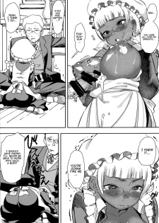 (C91) [GOLD KOMAN SEX (Bakushishi AT)] Ganso! Kasshoku Kokumaro Funnyuu Maid!!! | Eureka! Milk-spraying Creamy Brown Maid!!! [English] [progste] - page 16