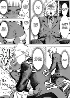 (C91) [GOLD KOMAN SEX (Bakushishi AT)] Ganso! Kasshoku Kokumaro Funnyuu Maid!!! | Eureka! Milk-spraying Creamy Brown Maid!!! [English] [progste] - page 12