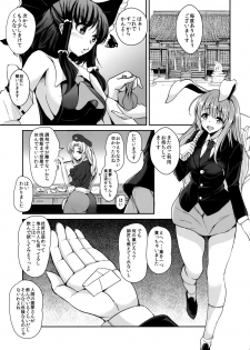 (C92) [Rocket Chousashitsu (Koza, Abe Morioka)] Okusuri Nonda, Sono Ato wa... (Touhou Project) - page 2