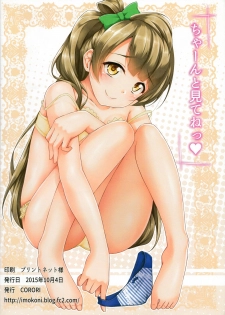 (SC2015 Autumn) [corori (Yopparai Oni?)] HonoUmiKoto Lingerie (Love Live!) - page 16