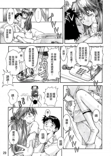 (C67) [TENGU NO TSUZURA (Kuro Tengu)] Asuka Trial (Neon Genesis Evangelion) [Chinese] [surely個人漢化] - page 28