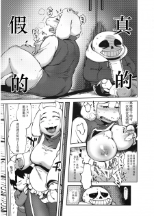 (C91) [Nambokuya (Namboku)] Omocha Big Garage (Undertale) [Chinese] [沒有漢化] - page 4