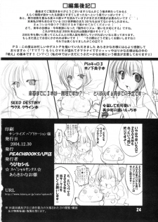 (C67) [PEACHBOOKS Hachinohe-ten (Upi Cecile)] Momo Iro Chaser (Di Gi Charat) - page 25