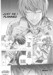 (ZENKOKU4) [OMEGA 2-D (Hibino Tomoki, Shima Seiryuu)] Ai (L) wa Subete o Nomikomu. | Love takes in all Things (Death Note) [English] - page 11
