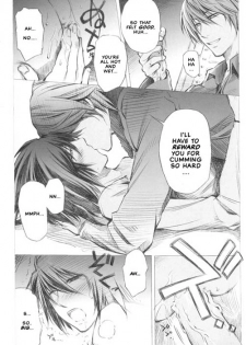 (ZENKOKU4) [OMEGA 2-D (Hibino Tomoki, Shima Seiryuu)] Ai (L) wa Subete o Nomikomu. | Love takes in all Things (Death Note) [English] - page 7